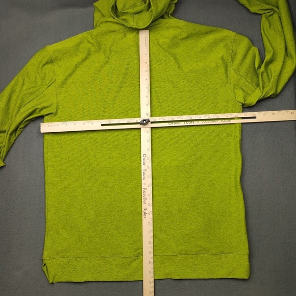 Outdoor Voices Hoodie Mens Large Green Popover Allday Cloud Running Outdoor Gym - Picture 8 of 10